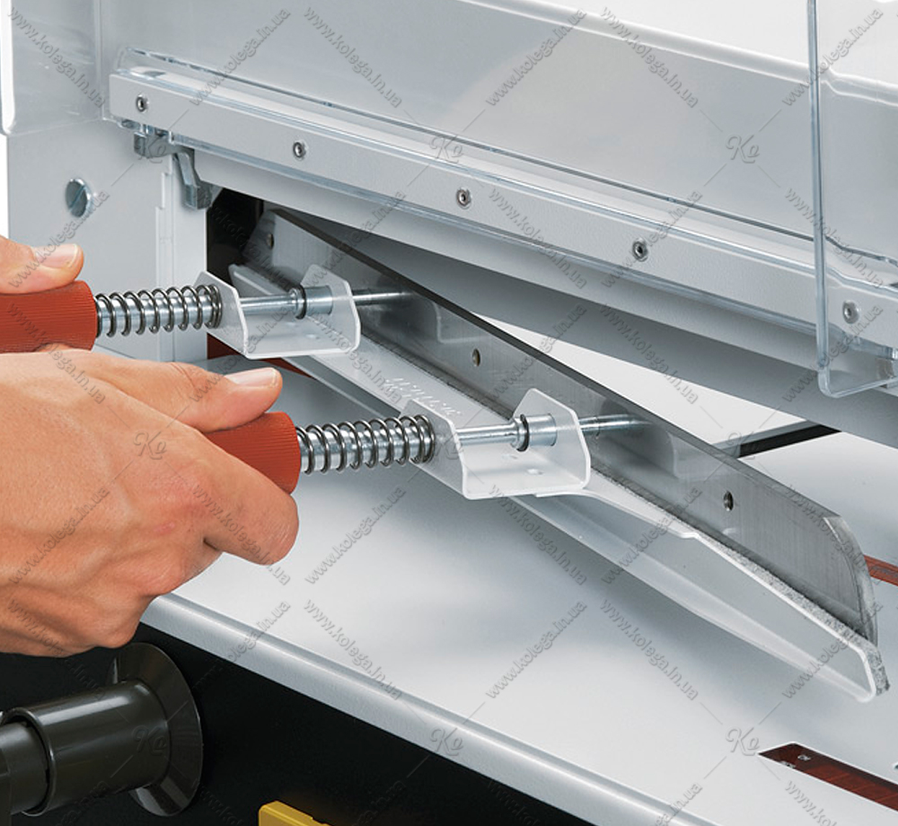 Пристосування для заміни (встановлення) ножа гільйотини EBA4315