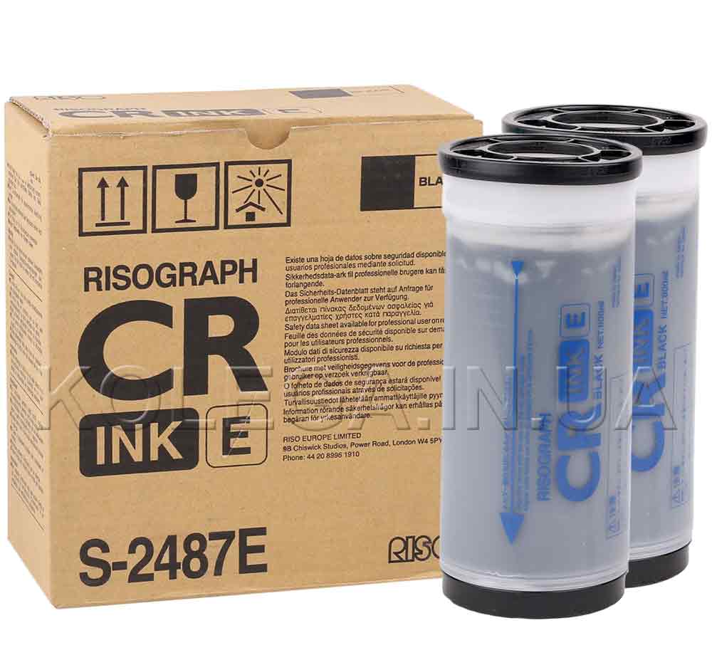 Фарба до різографа RISO CR BLACK (чорна) S-2487 