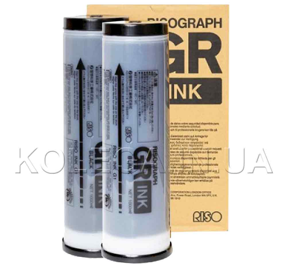 Фарба до різографа RISO GR BLACK (чорна) S-539