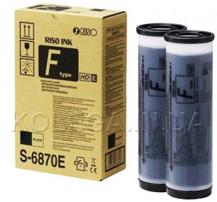Фарба для різографа RISO RZ HD, EZ-HD,F-HD BLACK (черная) (1000мл) S-6870 Фарба для різографа RISO RZ HD, EZ-HD,F-HD BLACK (черная) (1000мл) S-6870