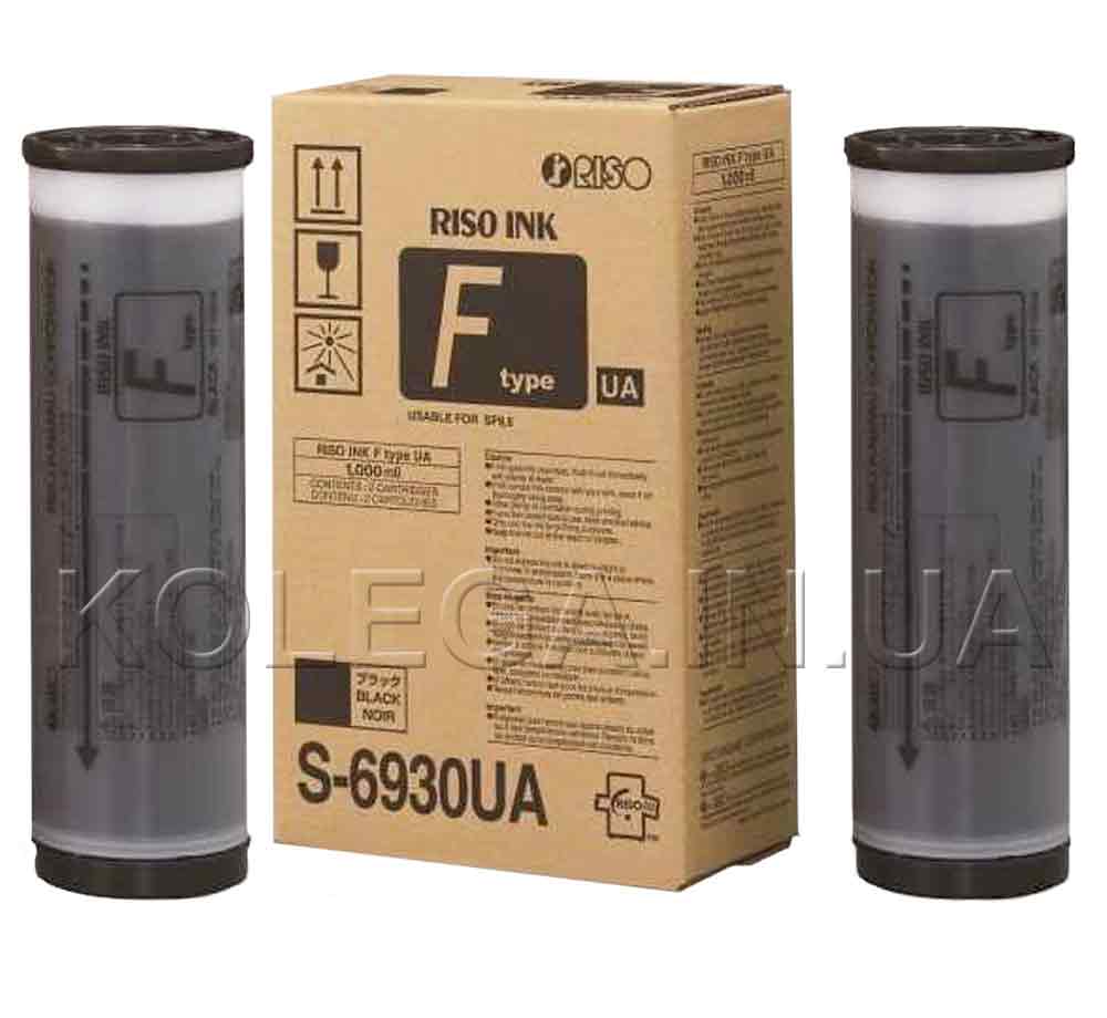 Фарба до різографа RISO SF BLACK (чорна) S-6930E