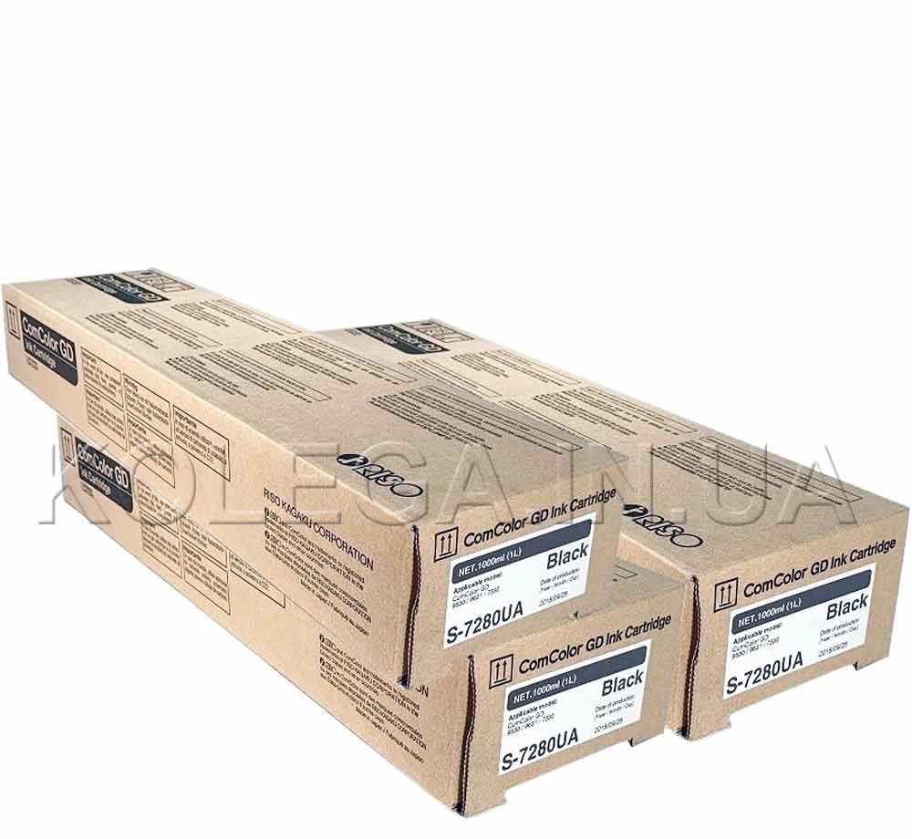 S-7280E Фарба ComColor GD Ink Cartridge Black